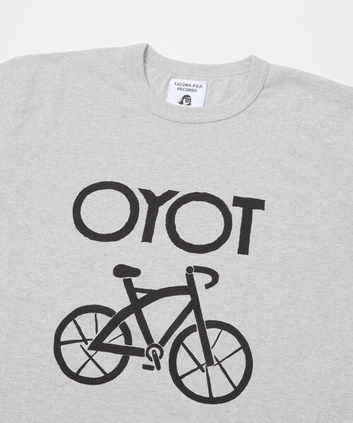 EKAL(エカル)の「TACOMA FUJI RECORDS OYOT CYCLERY T-SHIRTS(Tシャツ/カットソー・メンズ・OATMEAL・M/L/XL)」の6枚目の写真