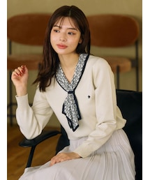 【POLO BCSコラボ】モノグラムJQボウタイニット