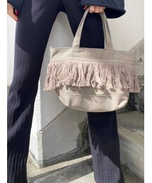 GYDA | ロングフリンジトートBAG(ハンドバッグ)