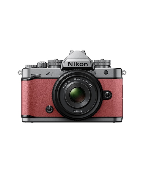 Nikon(ニコン)の「Zf シルバー 40mm f/2(SE)レンズキット(プレミアムエクステリア)(モーブピンク)(カメラ/カメラグッズ・メンズ・ピンク系・FREE)」の1枚目の写真