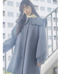 merry jenny | バイカラーメロウAラインコート(その他アウター)