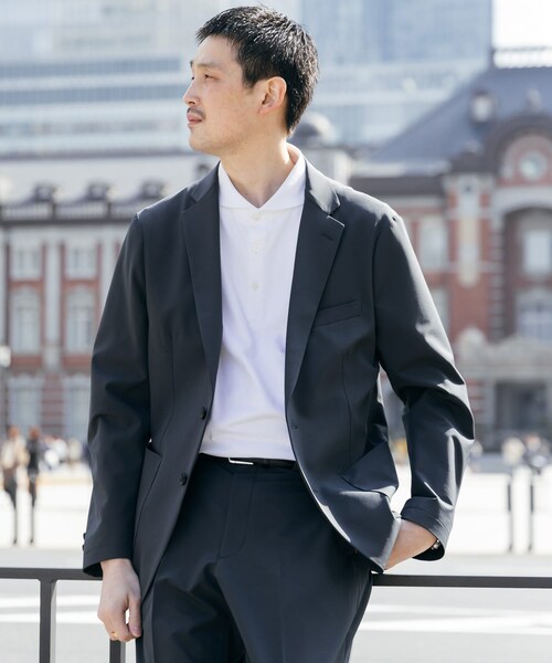 URBAN RESEARCH DOORS(アーバンリサーチドアーズ)の「『イージーケア』LIFE STYLE TAILOR 4WAYストレッチコンフォータブルジャケット(その他アウター・メンズ・KHAKI/NAVY/GRAY・S/M/L/XL)」の1枚目の写真