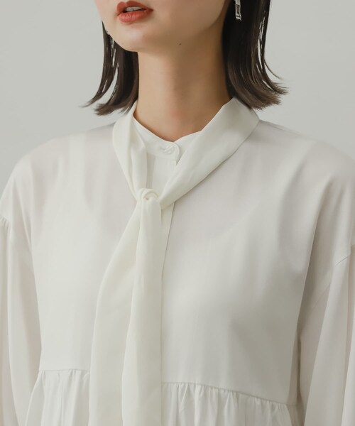 SENSE OF PLACE by URBAN RESEARCH（センスオブプレイスバイアーバンリサーチ）の「2WAYタイツキチュニック（チュニック・レディース・LIME/OFF WHITE/BLACK・one）」の17枚目の写真