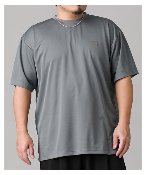 nissen（ニッセン）の「変形メッシュバックプリント半袖Tシャツ　OUTDOOR　PRODUCTS【大きいサイズ】（Tシャツ/カットソー・メンズ・N7チャコール/67ネイビー・3L/4L/5L/6L/8L）」の4枚目の写真