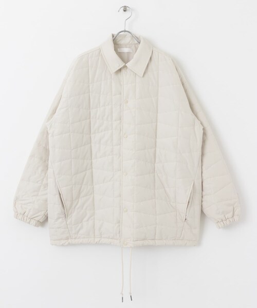 SENSE OF PLACE by URBAN RESEARCH（センスオブプレイスバイアーバンリサーチ）の「パデットキルティングコーチジャケット（その他アウター・メンズ・KHAKI/IVORY/BLACK・M/L）」の18枚目の写真