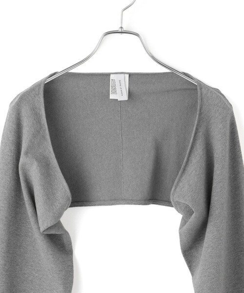 ADAM ET ROPE'（アダムエロペ）の「ボレロニットビスチェ（ベスト・レディース・ブラック/グレー・F）」の19枚目の写真