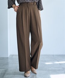 nissen | タックストレートパンツ【OtonaSMILE】(パンツ)