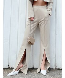 GYDA | 【SETUP着用可】HEMスリット ポンチパンツ(その他パンツ)