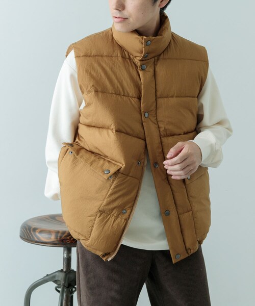 ITEMS URBANRESEARCH（アイテムズ アーバンリサーチ）の「発熱機能 パデッドベスト（その他アウター・メンズ・BLK/BRN/BLU/B.GRN・M/L）」の19枚目の写真