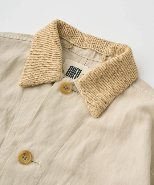 URBAN RESEARCH DOORS（アーバンリサーチドアーズ）の「unfil　GARMENTDYEINGCOVERALLS（カバーオール・レディース・stone/cobaltblue・0）」の6枚目の写真