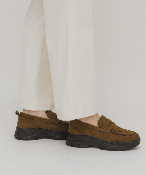 KBF（ケイビーエフ）の「スニーカーソールローファー（その他シューズ・レディース・BLACK/BROWN・S/M/L/LL）」の18枚目の写真