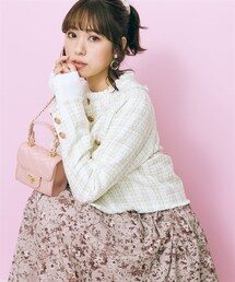 marun | 大きいサイズ花柄フレアスカートmarun(スカート)