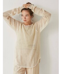 Ungrid | メッシュロングスリーブTee(Tシャツ/カットソー)