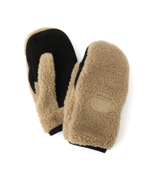 ADAM ET ROPE'（アダムエロペ）の「【J'aDoRe・一部店舗限定】【THE NORTH FACE】リバーサイド パイルミット（手袋・レディース・オフホワイト/カーキ・M/S）」の9枚目の写真