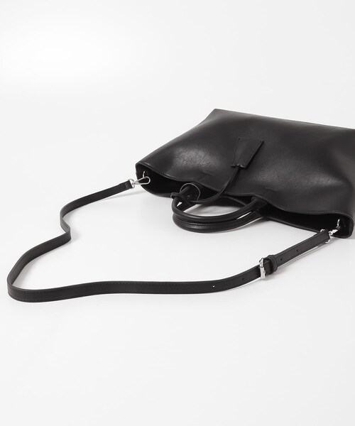 URBAN RESEARCH Sonny Label（アーバンリサーチサニーレーベル）の「2WAYワイドハンドバッグ（ハンドバッグ・レディース・ブラック/Dブラウン・One）」の13枚目の写真