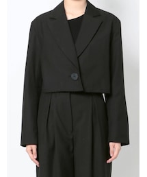 VEQUM SINGLE ￼OVER SIZE JACKET EMODA ベクム EMODA（エモダ）の「【VEQUM】SINGLE OVER SIZE JACKET