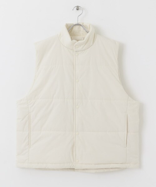SENSE OF PLACE by URBAN RESEARCH（センスオブプレイスバイアーバンリサーチ）の「パデットドローコードツキベスト（その他アウター・メンズ・GRAY/IVORY/BLACK・M/L）」の15枚目の写真