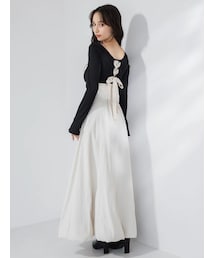 dazzlin | カットドッキングタックバルーンワンピース(ワンピース)