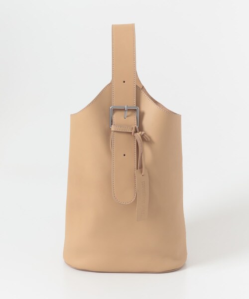URBAN RESEARCH(アーバンリサーチ)の「『一部別注カラー』BAGMATI レザーワンショルダーバッグ(ハンドバッグ・レディース・NATURAL/別注GREEN・-)」の7枚目の写真