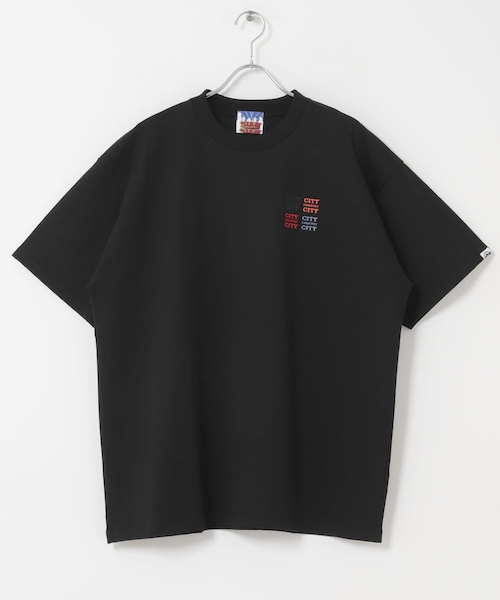URBAN RESEARCH(アーバンリサーチ)の「CITY COUNTRY CITY LOGO COTTON T_CCCC(Tシャツ/カットソー・メンズ・WHITE/BLACK・M/L/XL)」の2枚目の写真
