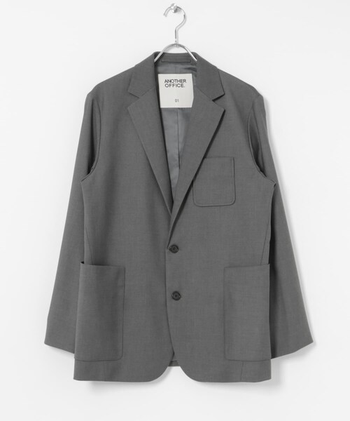 URBAN RESEARCH(アーバンリサーチ)の「ANOTHER OFFICE Santiago Sport Jacket(テーラードジャケット・メンズ・H/GRAY/BLACK/CHARCOAL・1/2/3)」の14枚目の写真