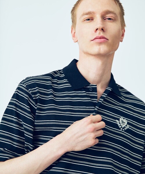 【Chocomoo×ADAM ET ROPE 】刺しゅう POLOの6枚目の写真
