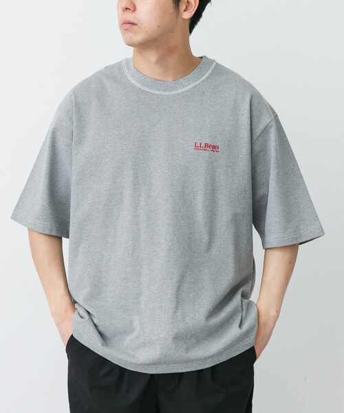 URBAN RESEARCH DOORS(アーバンリサーチドアーズ)の「L.L.Bean JAPAN EDITION UNION SHORT SLEEVE T-SHIRTS(Tシャツ/カットソー・メンズ・WHITE/BIRCH/TOP GREY/TEAL/NAVY/T.CHARCOAL・M/L/XL)」の14枚目の写真