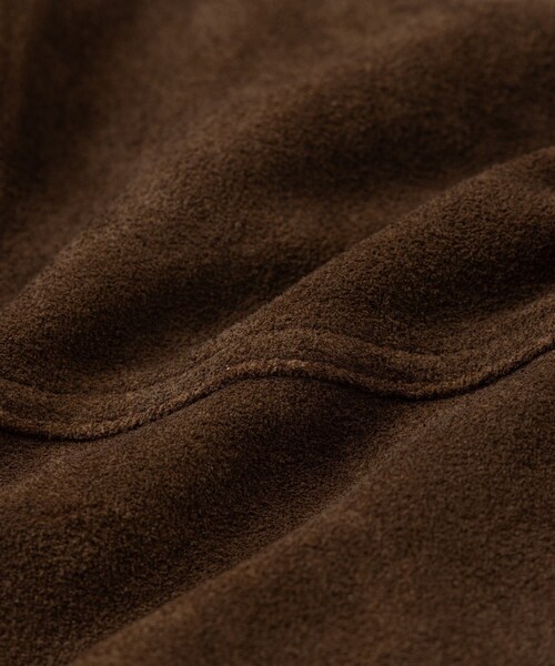Saturdays NYC(サタデーズ ニューヨークシティ )の「Emil Type-1 Suede Leather Jacket(ブルゾン・レディース・ブラウン・L/M/S/XL)」の12枚目の写真