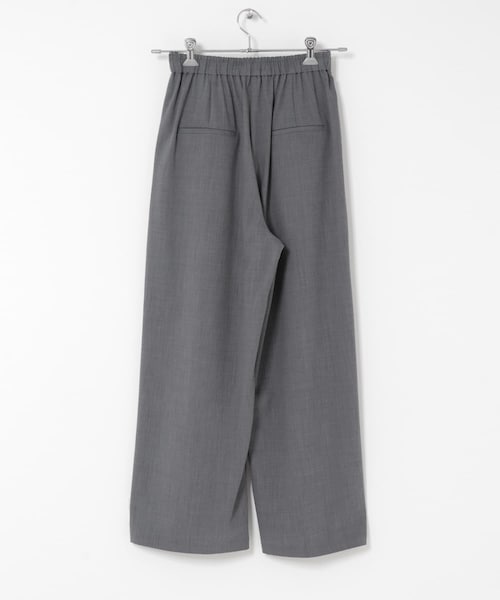 URBAN RESEARCH（アーバンリサーチ）の「タックギャザーストレートパンツ（その他パンツ・レディース・BEIGE/BROWN/CHARCOAL/STRIPE・36/38/40）」の9枚目の写真