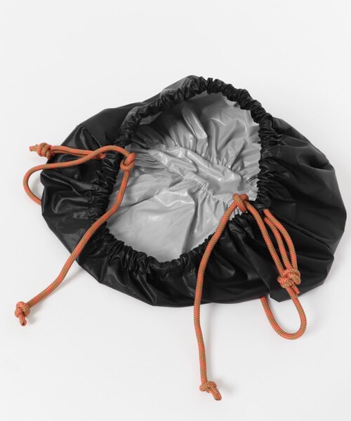 SMELLY（スメリー）の「ギャザーキンチャクショルダー（ショルダーバッグ・レディース・GRY/BLK・-）」の10枚目の写真