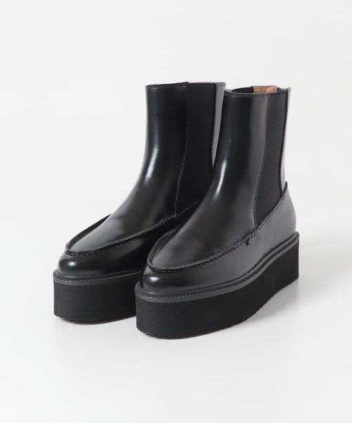 URBAN RESEARCH ROSSO（アーバンリサーチロッソ）の「REMME　サイドゴアブーツ（ブーツ・レディース・NEGRO(BLK)・36/37/38）」の5枚目の写真