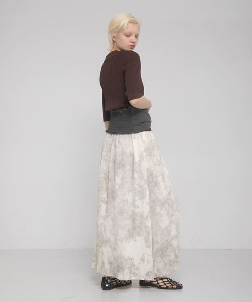 LAATO（ラート）の「drape  skirt（スカート・レディース・チョコレート/ザラメ・Free）」の22枚目の写真