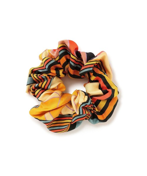 ADAM ET ROPE'(アダムエロペ)の「【LA PRESTIC OUISTON】CHOUCHOU HAIR TIE シュシュ(シュシュ・レディース・ブラック系/キャメル系/オレンジ系・F)」の1枚目の写真
