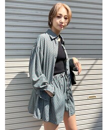 EMODA | 【セットアップ着用可】リラックスボリュームシャツ(シャツ/ブラウス)