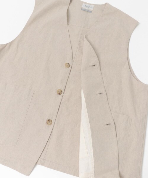 URBAN RESEARCH(アーバンリサーチ)の「Marvine Pontiak Shirt Makers VEST(ベスト・メンズ・SOBA・One)」の7枚目の写真