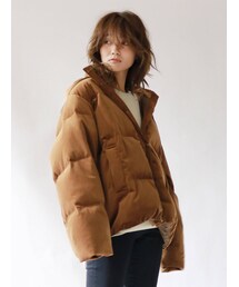 Ungrid（アングリッド）の「ベロアショート丈ダウン（その他アウター）」