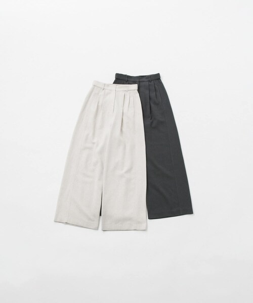 LAATO（ラート）の「wide easy trousers（その他パンツ・レディース・シャドウ/クリーム・Free/TALL）」の8枚目の写真