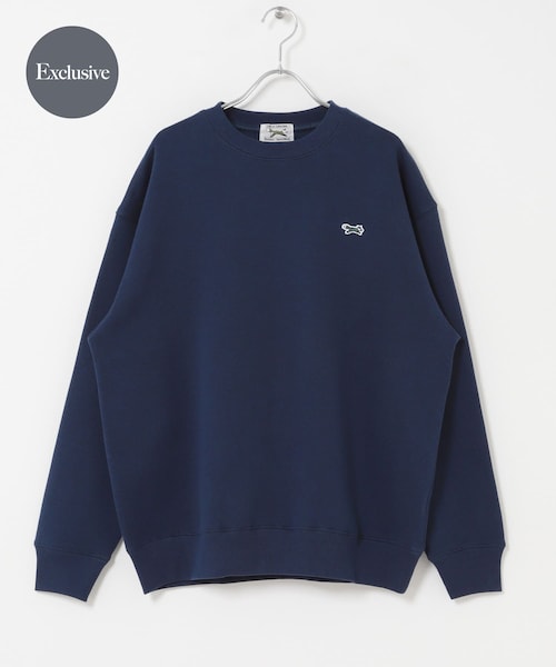 URBAN RESEARCH DOORS（アーバンリサーチドアーズ）の「『別注』PENNEYS×DOORS　THE FOX クルーネックスウェット（スウェット・メンズ・ASH GRAY/CHARCOAL/GREEN/BLUE・M/L/XL）」の4枚目の写真