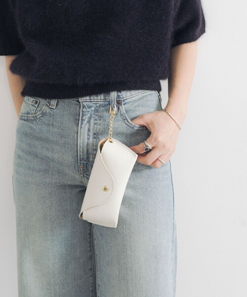 URBAN RESEARCH（アーバンリサーチ）の「アイウェアケース（ポーチ・レディース・OFFWHITE/RED/MOCHA/NERO・-0）」の14枚目の写真