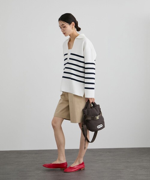 ADAM ET ROPE'(アダムエロペ)の「【OUTDOOR PRODUCTS for SALON】2WAY ベルトトートバッグSS(トートバッグ・レディース・ブラック/ダークブラウン・F)」の11枚目の写真