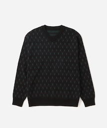 Saturdays NYC | Charles Jacquard Vneck Sweater(ニット/セーター)
