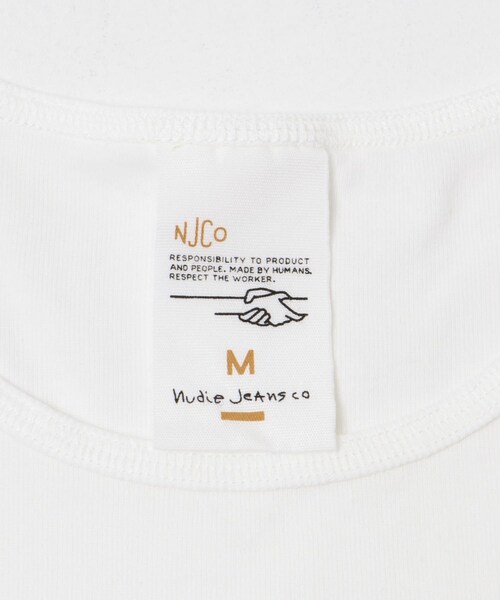 THE GOODLAND MARKET（ザグッドランドマーケット）の「NUDIE JEANS　Eve The Cat T-Shirt（Tシャツ/カットソー・レディース・OFF・S/M）」の8枚目の写真