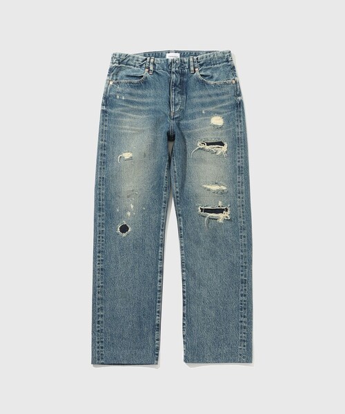 ADAM ET ROPE'（アダムエロペ）の「【TANAKA/タナカ】STRAIGHT JEAN TROUSERS 60B（デニムパンツ・メンズ・ブルー系・28/30/32）」の2枚目の写真