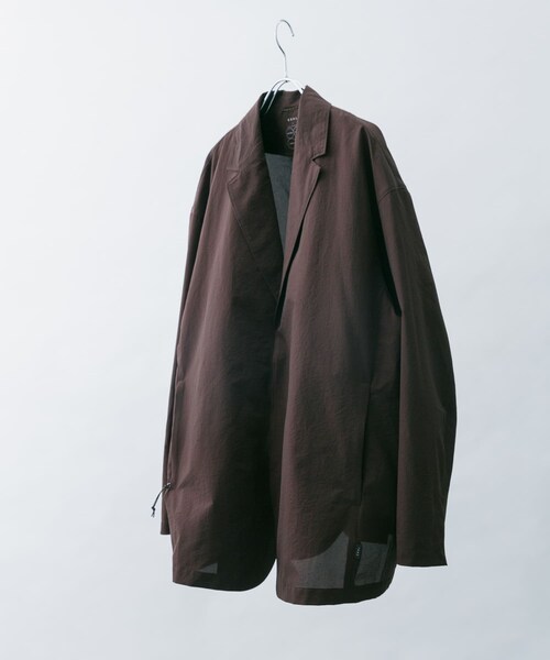 EKAL(エカル)の「『吸水速乾/通気性/軽量』DOT AIR JACKET(テーラードジャケット・メンズ・ネイビー/ブラウン/ブラック・M/L)」の20枚目の写真