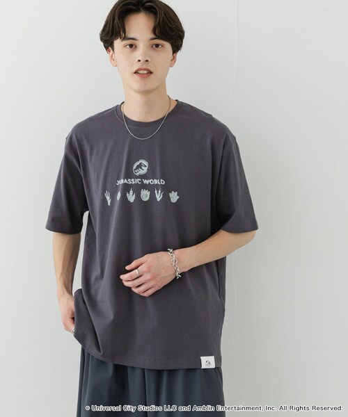 SENSE OF PLACE by URBAN RESEARCH(センスオブプレイスバイアーバンリサーチ)の「『別注』Jurassic World×SENSE OF PLACE T-SHIRTS/B(Tシャツ/カットソー・メンズ・WHITE/CHARCOAL/RED・M/L)」の17枚目の写真