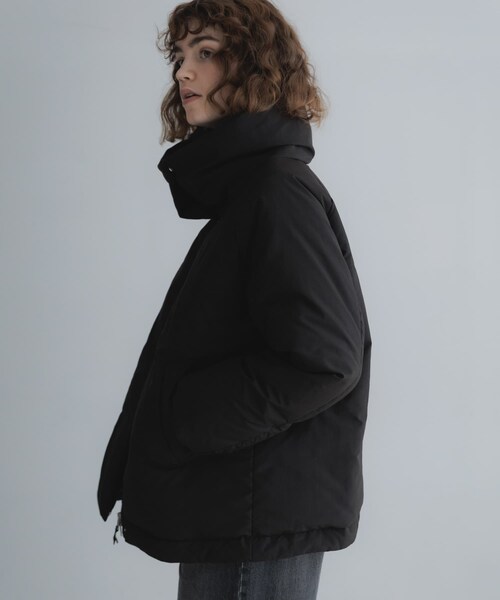 URBAN RESEARCH Sonny Label（アーバンリサーチサニーレーベル）の「撥水ビッグカラーダウンコート（その他アウター・レディース・ブラック/チャコール/ブラウン・Free）」の7枚目の写真
