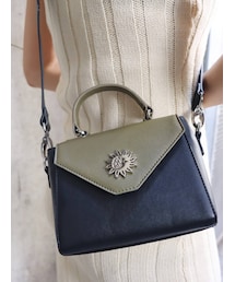 EVRIS | バイカラーミニショルダーバッグ(ショルダーバッグ)