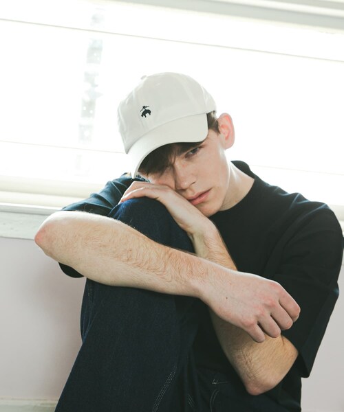 URBAN RESEARCH（アーバンリサーチ）の「『別注』BROOKS BROTHERS×UR　GF COTTON TWILL CAP（キャップ・メンズ・NAVY/WHITE/BLACK・one）」の5枚目の写真