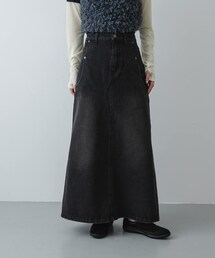 SENSE OF PLACE by URBAN RESEARCH | セミフレアデニムスカート(デニムスカート)