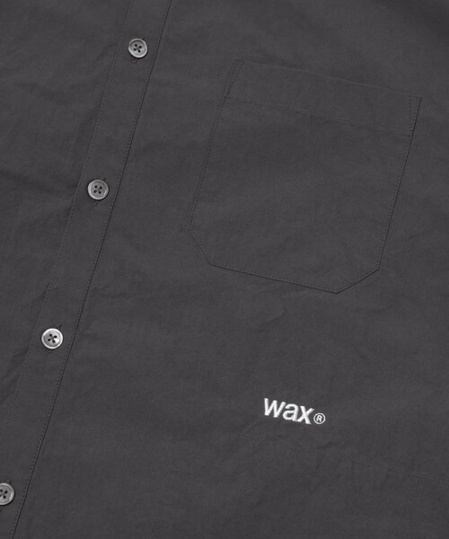 THE GOODLAND MARKET（ザグッドランドマーケット）の「WAX　POCKET SHIRTS（シャツ/ブラウス・メンズ・CHACOAL/NAVY・M/L）」の5枚目の写真